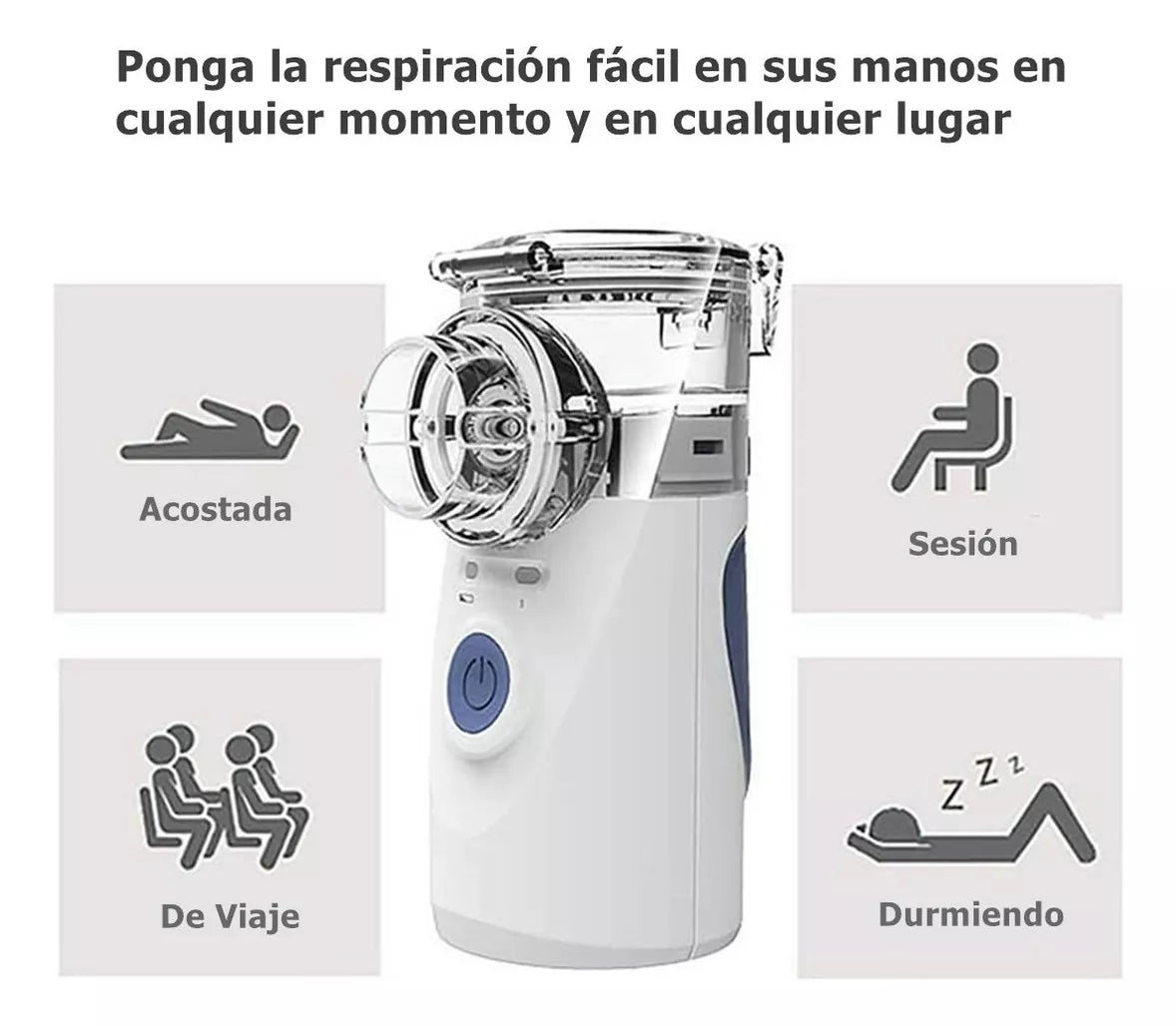 🌬️ NebulaCare™ – Nebulizador para Respirar Mejor, Vivir Mejor