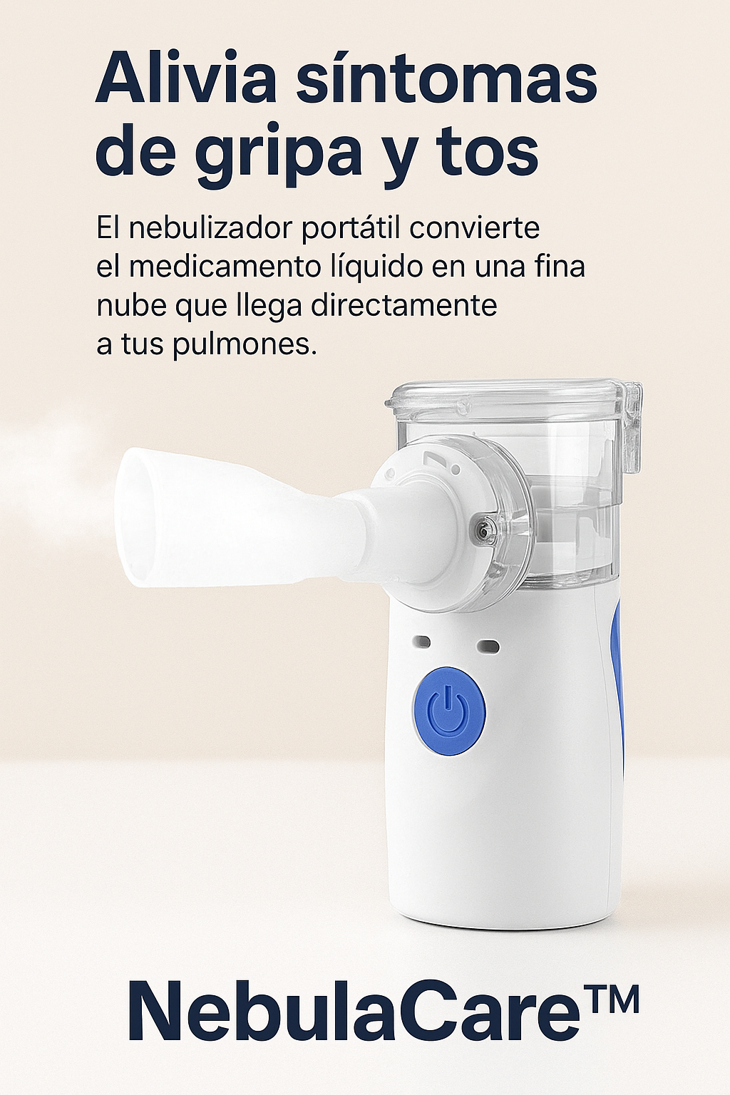🌬️ NebulaCare™ – Nebulizador para Respirar Mejor, Vivir Mejor